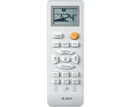 Jax ACN-07HE, Рекомендуемая площадь и мощность: 20 м² - 2 кВт, - 6