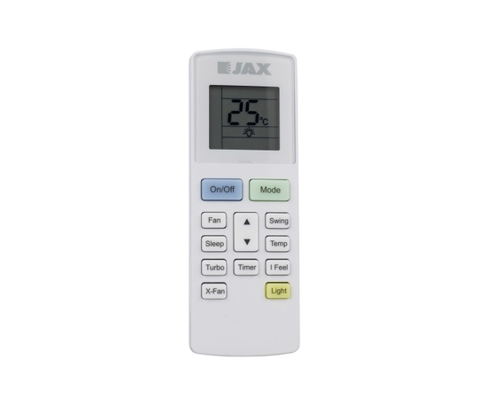 Jax ACM-08HE, Рекомендуемая площадь и мощность: 20 м² - 2 кВт, - 8