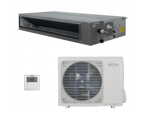 Бирюса BLMD-H60/5DR3, Рекомендуемая площадь и мощность: 160 м² - 16 кВт