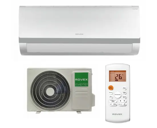 Rovex RS-07MUIN, Рекомендуемая площадь и мощность: 20 м² - 2 кВт