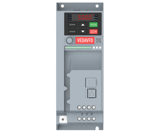 VEDA Drive VF-51 0,75 кВт (220В,1 фаза), Мощность: 0,75 кВт