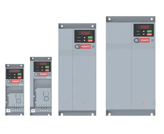 VEDA Drive VF-51 5,5 кВт (380В,3 фазы), Мощность: 5,5 кВт, - 3