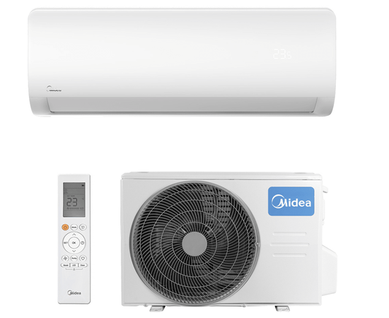 Midea MSAG1-24HRN8-I/MSAG1-24HRN8-O, Рекомендуемая площадь и мощность: 70 м² - 7 кВт