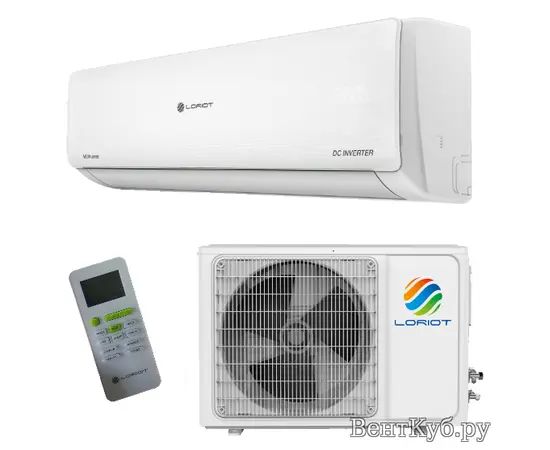 Loriot LAC IN-18TA, Рекомендуемая площадь и мощность: 50 м² - 5 кВт, Тип кондиционера: Инверторный