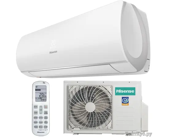 Hisense AS-10UW4SVETS10, Рекомендуемая площадь и мощность: 25 м² - 2,5 кВт, Тип кондиционера: Инверторный