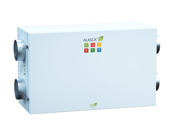Alasca ECO H500EC W, Производительность (м³/ч): 500