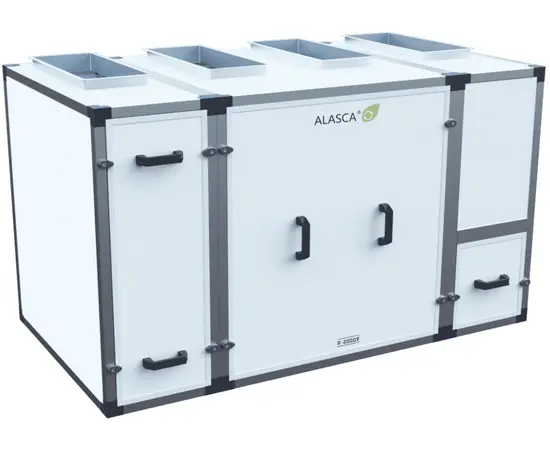 Alasca R2000V AC E, Производительность (м³/ч): 2000