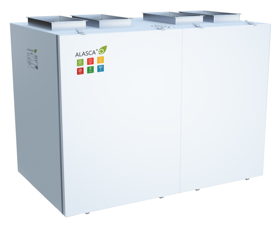 Alasca RR2000V EC E, Производительность (м³/ч): 2000