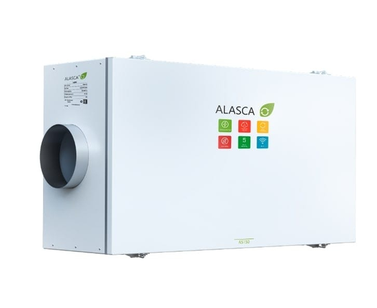 Alasca P1000ECE12, Мощность нагревателя (кВт): 12, Производительность (м³/ч): 1000