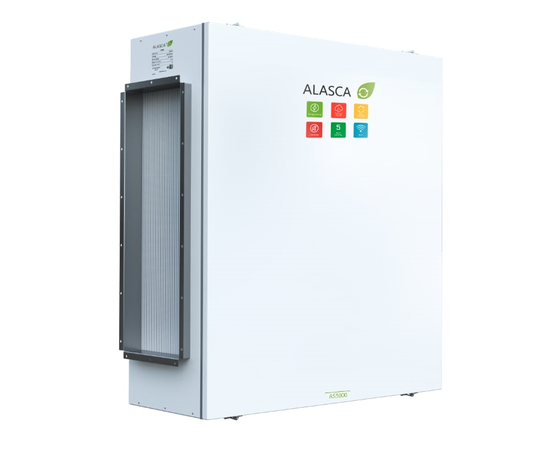 Alasca P3000ECE35, Мощность нагревателя (кВт): 35, Производительность (м³/ч): 3000