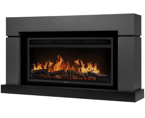 Каминокомплект: Очаг Electrolux EFP/P-4220LS, портал Lindos 42/40/36, графит, Цвет: Графит