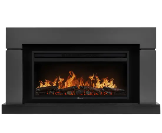 Каминокомплект: Очаг Electrolux EFP/P-4220LS, портал Lindos 42/40/36, графит, Цвет: Графит, - 2