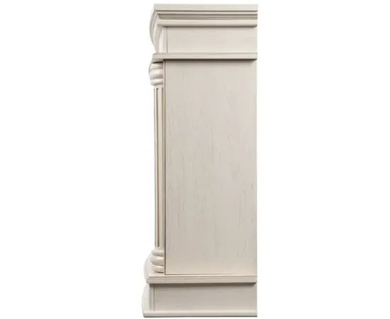 Каминокомплект: Очаг Electrolux EFP/P-4220LS, портал Olympia 42/40/36, сл. кость с зол. патиной, - 3