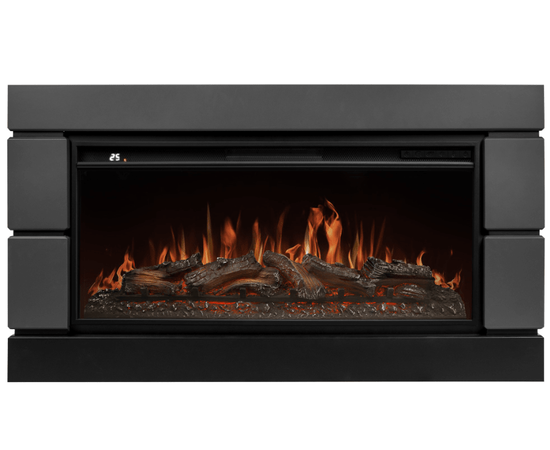 Каминокомплект: Очаг Royal Thermo Aurora RTFP/P-AR40LS, портал Moderno 42/40/36, графит