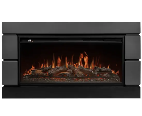Каминокомплект: Очаг Royal Thermo Aurora RTFP/P-AR40LS, портал Moderno 42/40/36, графит