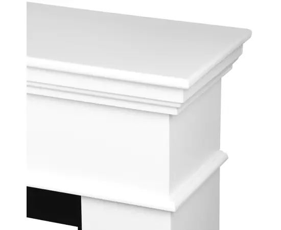 Каминокомплект: Очаг Royal Thermo Aurora RTFP/P-AR60LS, портал California 60 W, белый, - 4