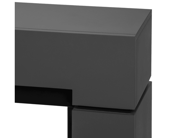 Каминокомплект: Очаг Royal Thermo Aurora RTFP/P-AR60LS, портал Lindos 60 G, графит, - 4