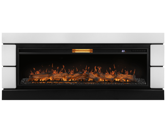 Каминокомплект: Очаг Royal Thermo Aurora RTFP/P-AR60LS, портал Moderno 60, белый, - 2