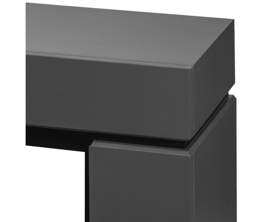 Каминокомплект: Очаг Royal Thermo Aurora RTFP/P-AR60LS, портал Moderno 60, графит, - 4