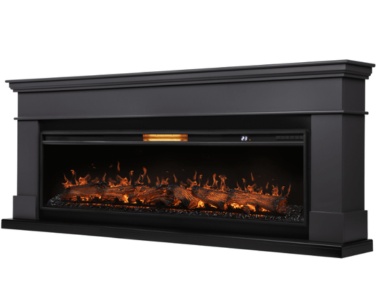 Каминокомплект: Очаг Royal Thermo Aurora RTFP/P-AR60LS, портал California 60 G, графит