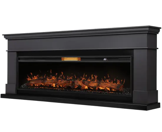 Каминокомплект: Очаг Royal Thermo Aurora RTFP/P-AR60LS, портал California 60 G, графит