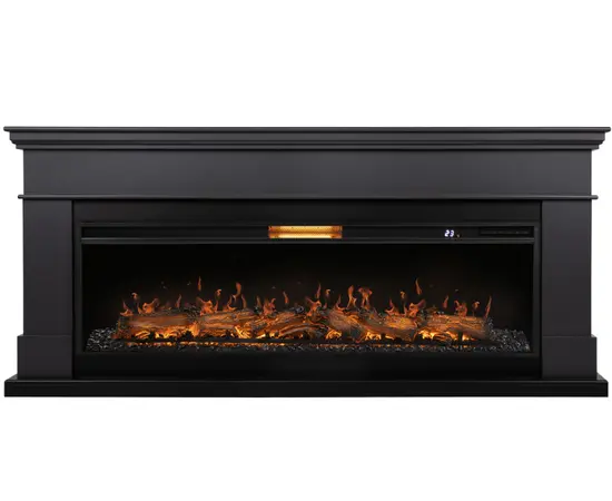 Каминокомплект: Очаг Royal Thermo Aurora RTFP/P-AR60LS, портал California 60 G, графит, - 2