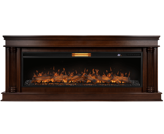 Каминокомплект: Очаг Royal Thermo Aurora RTFP/P-AR60LS, портал Olympia 60 CO, канадский дуб, Цвет: Канадский дуб, - 2
