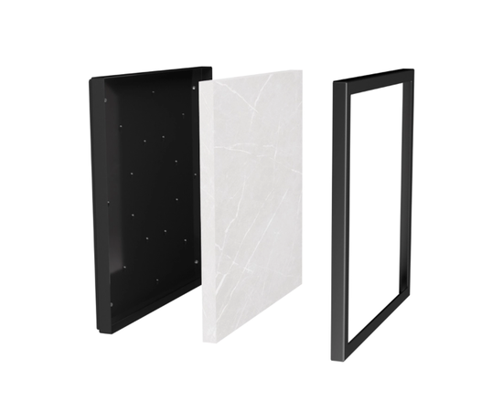 Diciti Aeon D100/125 180х180 под плитку Tile black, - 4