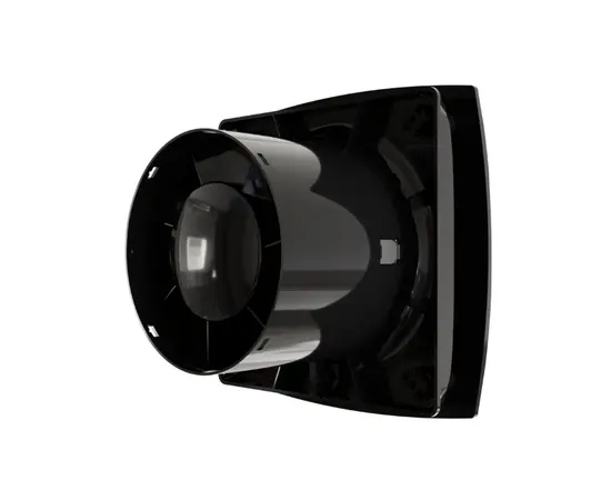 ERA Wave 100 Black classic, Диаметр: 100 мм, Обратный клапан: Нет, Таймер: Нет, Датчик влажности: Нет, Цвет: Чёрный, Тип подшипника: Скольжения, Управление: Выключатель, - 4
