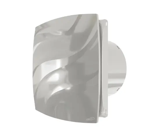 ERA Wave 100C Gray, Диаметр: 100 мм, Обратный клапан: Есть, Таймер: Нет, Датчик влажности: Нет, Цвет: Серый, Тип подшипника: Скольжения, Управление: Выключатель