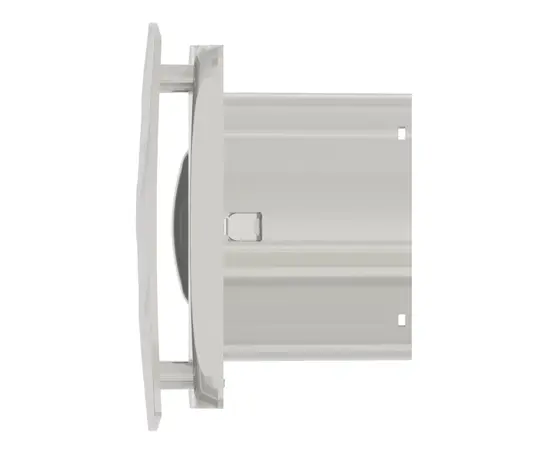 ERA Wave 100 Gray, Диаметр: 100 мм, Обратный клапан: Нет, Таймер: Нет, Датчик влажности: Нет, Цвет: Серый, Тип подшипника: Скольжения, Управление: Выключатель, - 3