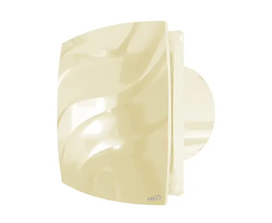 ERA Wave 120C Ivory, Диаметр: 120 мм, Обратный клапан: Есть, Таймер: Нет, Датчик влажности: Нет, Цвет: Слоновая кость, Тип подшипника: Скольжения, Управление: Выключатель