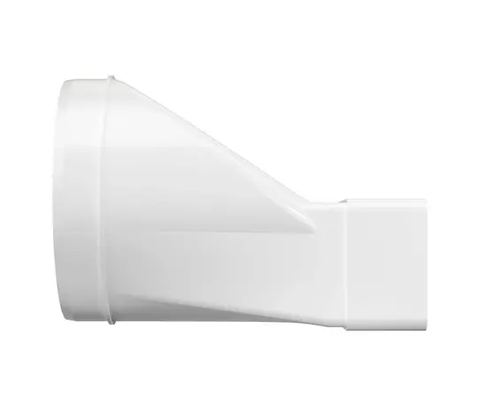 Переходник Era 612СП12,5КП, Типоразмер (мм): 120х60 мм, Элемент воздуховода: Переход, Выберите 2-ой размер для перехода, тройника, врезки (первым всегда идет диаметр большего размера): 100 мм, - 3