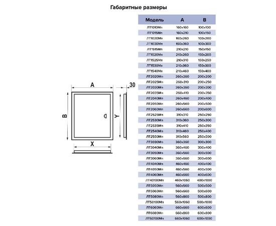 Evecs ЛТ4080Мп, Типоразмер (мм): 400х800, - 5