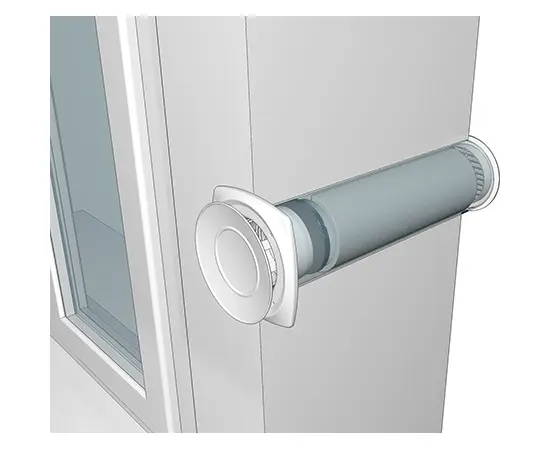 Era 16КП, Диаметр: 160 мм, Стенной выход: Пластиковая решетка, - 4 Era 16КП, Диаметр: 160 мм, Стенной выход: Пластиковая решетка, - 4