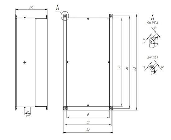 Неватом KLR-120-600*350-оц.-т2.т2, Типоразмер (мм): 600х350, - 4