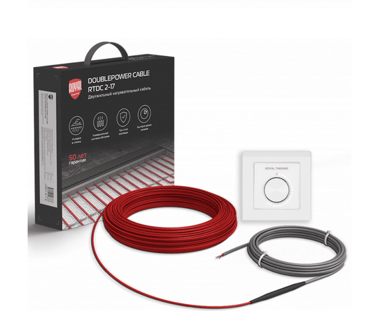 Royal Thermo RTDC 2-17-1000 с терморегулятором RTO-16, Площадь нагрева: 8,3 м²