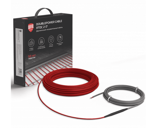Royal Thermo RTDC 2-17-300 с терморегулятором RTS-16, Площадь нагрева: 2,5 м², - 3