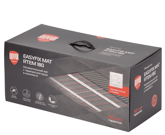 Royal Thermo EasyFix Mat RTEM 2-180-9 с терморегулятором Basic, Площадь нагрева: 9 м², - 5