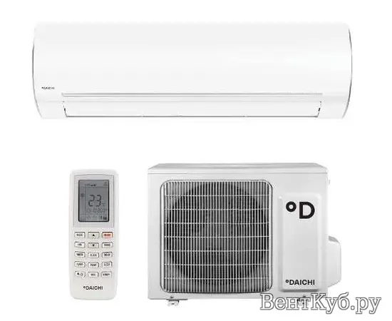 Daichi O220AVQS1R/O220FVS1R, Рекомендуемая площадь и мощность: 20 м² - 2 кВт, Тип кондиционера: Инверторный