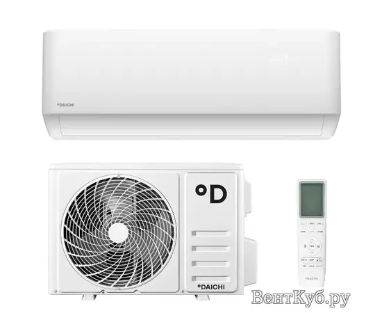 Daichi AIR35AVQS1R/AIR35FVS1R, Рекомендуемая площадь и мощность: 35 м² - 3,5 кВт, Тип кондиционера: Инверторный