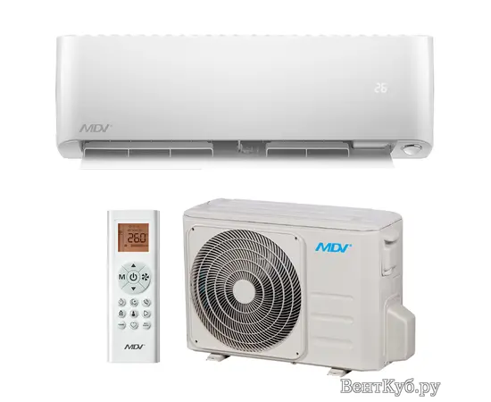 MDV MDSOP-12HRFN8 / MDOOP-12HFN8, Рекомендуемая площадь и мощность: 35 м² - 3,5 кВт, Тип кондиционера: Инверторный