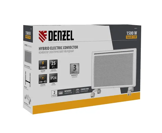 Denzel HybridX-1500, Мощность: 1,5 кВт, - 14