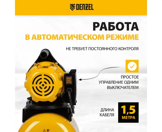 Denzel PS800X, Номинальный расход воды (л/мин): 53, - 4