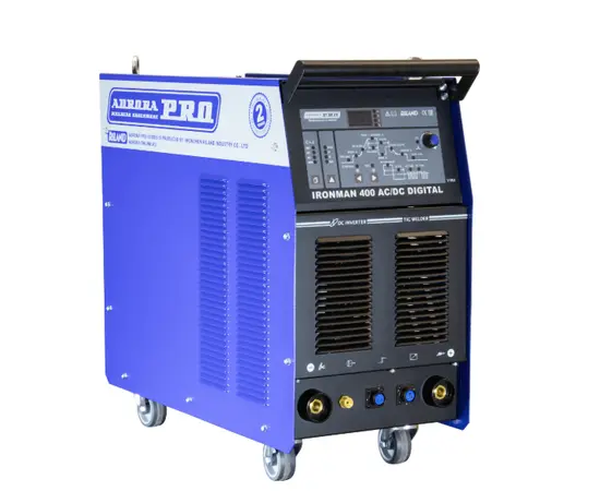AuroraPRO IRONMAN 400 AC/DC DIGITAL (TIG+MMA), Макс. сварочный ток: 350 А