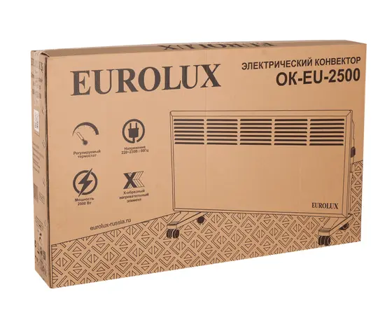 Eurolux ОК-EU-2500, Мощность: 2,5 кВт, - 6 Eurolux ОК-EU-2500, Мощность: 2,5 кВт, - 6