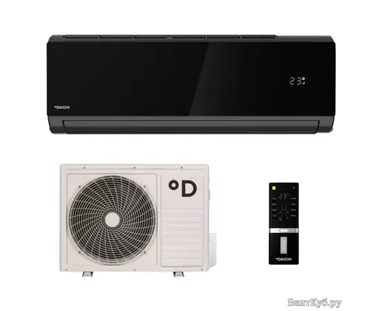 Daichi DA70DVQ1-B/DF70DV1, Рекомендуемая площадь и мощность: 70 м² - 7 кВт, Тип кондиционера: Неинверторный