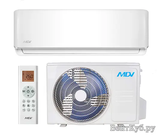 MDV MDSA-36HRN1 / MDOA-36HN1, Рекомендуемая площадь и мощность: 100 м² - 10 кВт, Тип кондиционера: Неинверторный