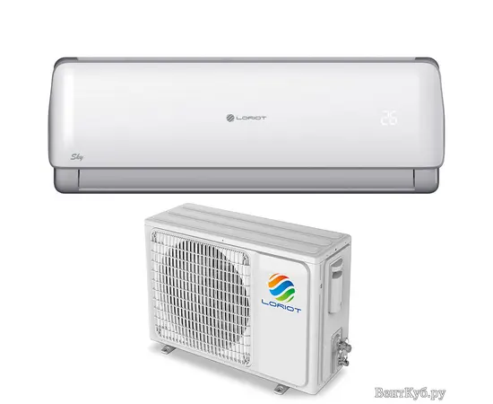 Loriot LAC-07AS, Рекомендуемая площадь и мощность: 20 м² - 2 кВт, Тип кондиционера: Неинверторный Loriot LAC-07AS, Рекомендуемая площадь и мощность: 20 м² - 2 кВт, Тип кондиционера: Неинверторный
