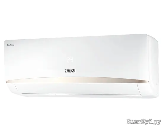 Zanussi ZACS-09 HPF/A22/N1, Рекомендуемая площадь и мощность: 25 м² - 2,5 кВт, Тип кондиционера: Неинверторный